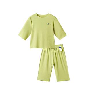 babycare儿童睡衣优可丝女童居家空调服男童春夏宝宝家居服透气