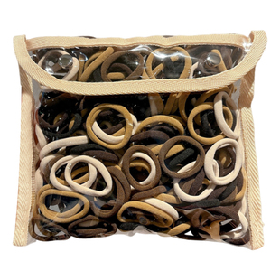 美拉德咖色橡皮筋头绳扎头发发圈不勒头发皮筋高弹力耐用头饰发绳