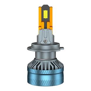 十铜管36颗灯珠超亮led汽车大灯H7改装9005远近一体H4聚光24V货车