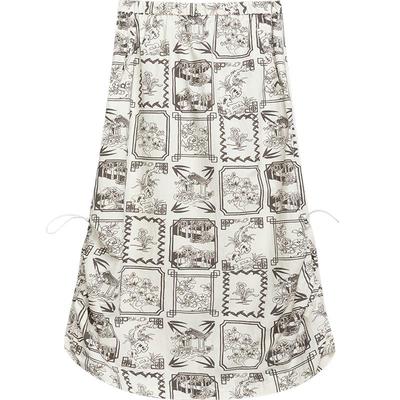 【新中式】播倪妮同款国风半身裙女夏潮流户外穿搭裙子BDR1BD0057