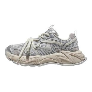 骆驼老爹鞋星系新款女款网面厚底增高运动鞋时尚百搭休闲鞋女鞋