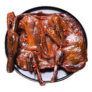 湖南酱板鸭特产山湖肴手撕板鸭辣味美食小熟食零食即食整只风干鸭