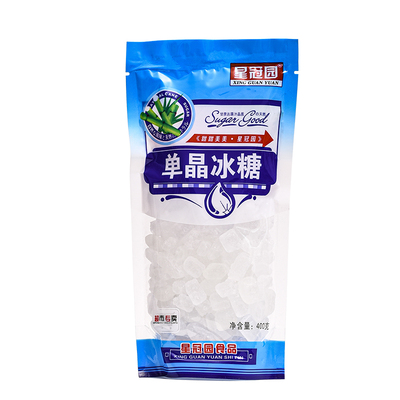 单晶冰糖批发泡茶家用厂家直销甘蔗白冰糖块调味品便宜砂糖星冠