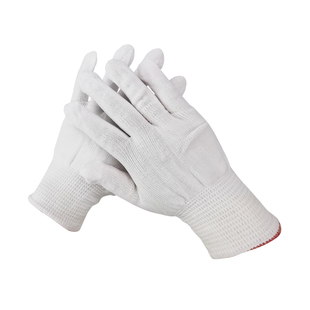 厂家直销 尼龙芯手套芯线纱手套普工男女工针织尼龙手套劳保防护