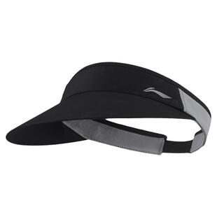 李宁跑步帽子防晒遮阳空顶帽女款运动专业马拉松网球帽男防紫外线