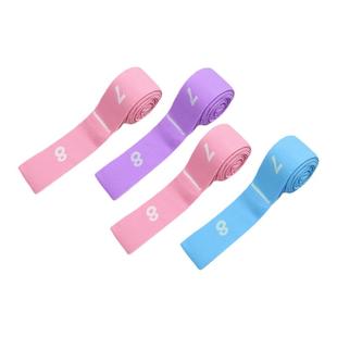 儿童舞蹈专用弹力带伸展带数字分段式阻力带瑜伽拉伸带练背弹力带