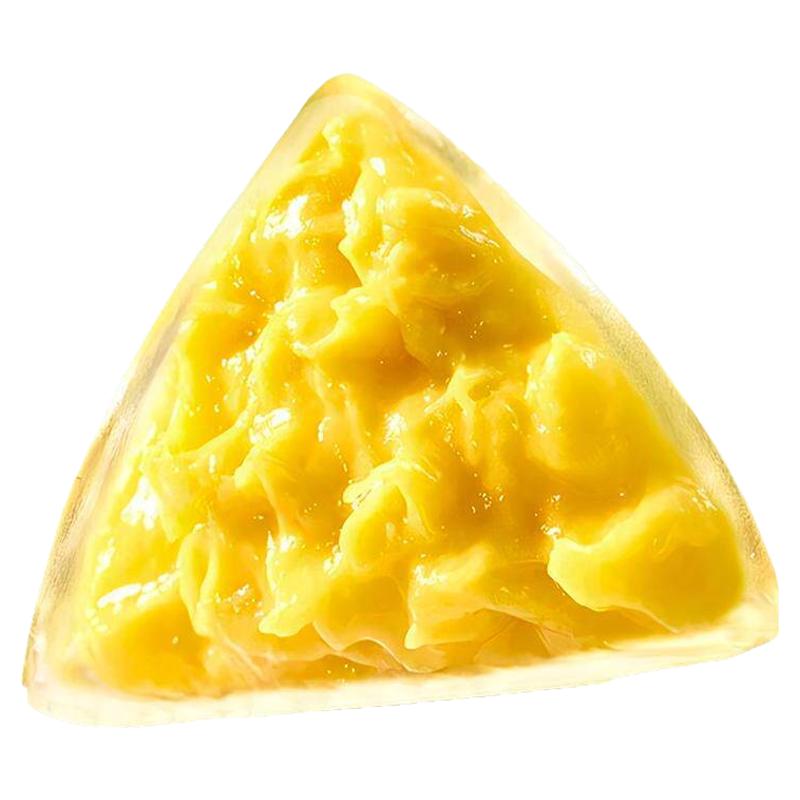 网红榴莲馅冰皮甜粽子
