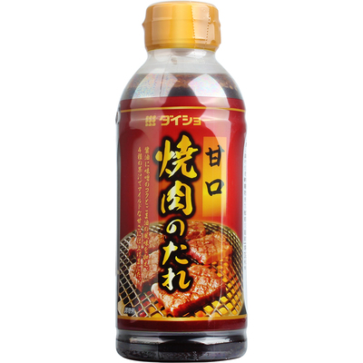 新货日本进口大昌400g腌料烤肉酱