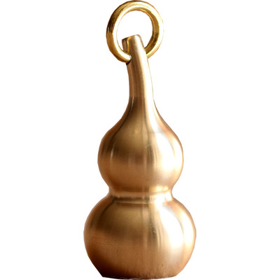 黄铜葫芦实心高档男女士钥匙扣