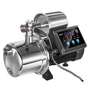 藤原变频增压泵不锈钢加压泵静音款全自动家用自来水自吸泵增压泵