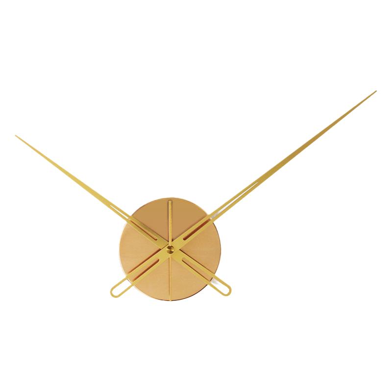 轻奢挂钟机芯静音石英钟挂墙装饰clock圆形长指针diy全套钟表芯