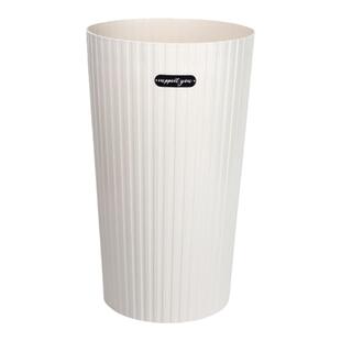 新款高圆筒花盆家用大号花盆栽客厅高级感简约天堂鸟发财树大花盆