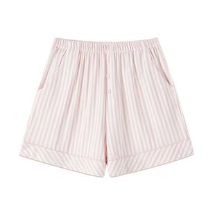 纯棉睡裤短裤女士春秋家居裤居家可外穿夏季休闲棉绸裤子女款夏天