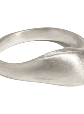 LOPHNE简约复古纯银素戒