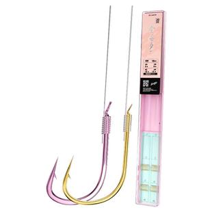 川泽升级海夕绑好子线双钩成品翘嘴野钓套装无刺精绑正品鲫鲤鱼钩