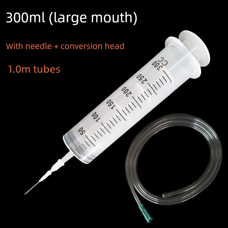 大号大口大容量塑料注射器针筒针管工业点胶用家用喂食鼻饲灌肠器