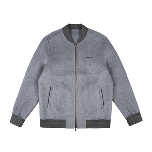 【羊毛呢】RaidyBoer/雷迪波尔2025秋冬男棒球领偏厚夹克外套3502