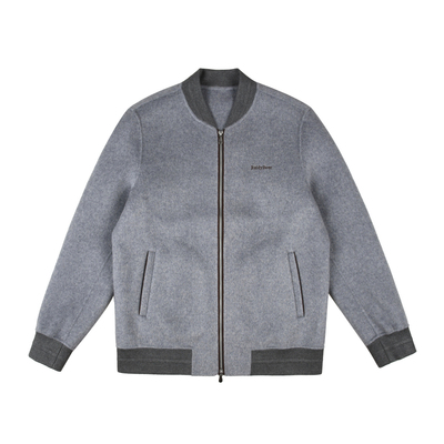 雷迪波尔羊毛双面呢夹克外套