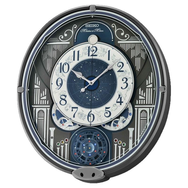SEIKO精工音乐魔幻变形挂钟