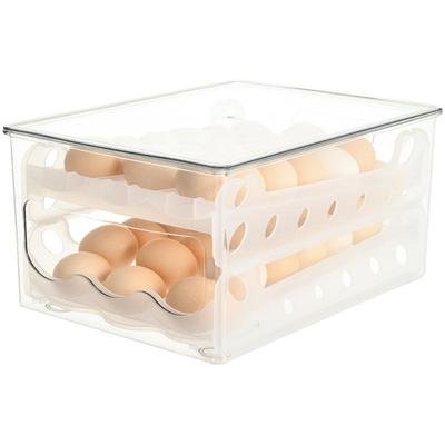 日本冰箱大容量鸡蛋保鲜盒抽屉式