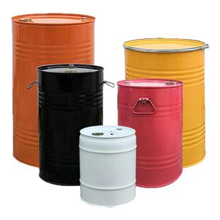 25-100L小铁桶50升油漆桶60公斤装饰油桶200升涂鸦创意柴废汽油桶