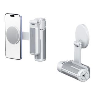 wonew七彩蜗牛自拍迷你杆磁吸便携手机支架vlog拍照三脚架神器手持拍摄自拍杆演唱会桌面直播手机架神器