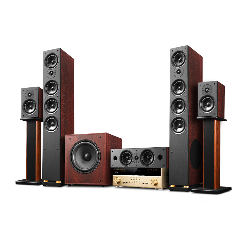 JY-550丹麦之笙落地音箱 5.1声道客厅电视影音HiFi无源主箱套装