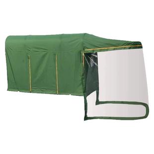 电动三轮车全封闭车棚雨篷遮阳蓬遮雨蓬特厚防雨篷帐篷篷布雨蓬布