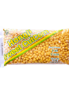 绿东速冻甜玉米粒整箱1kg×10包