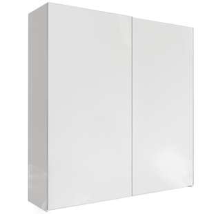 全屋定制白色烤漆移门衣柜现代简约卧室推拉大衣橱子实木质衣帽间