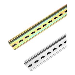 c45导轨条国标空开卡轨电气断路器导轨dz47配件35mm安装卡固定件