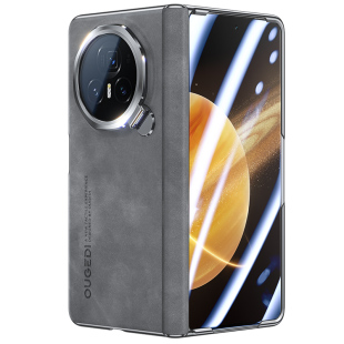 【轻奢羊巴皮】适用荣耀magicv3手机壳新款Magic V6折叠屏保护壳V5外壳中轴全包防摔超薄vs3商务高端简约V3套