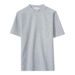 Hualun夏季短袖t恤男士2025新款潮牌上衣男cleanfit韩版休闲体恤