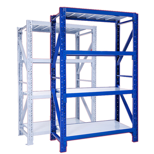 仓储货架多层置物架超强承重仓库重型货物架储物架可调快递铁架子