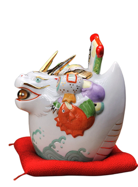 日奔猫舍道乐堂本铺龙年存钱罐