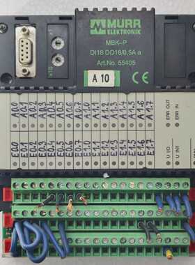 MURR ELEKTRONIK INPUTOUTPUT MODULE MBKP DI16 DO1605A 55405 F