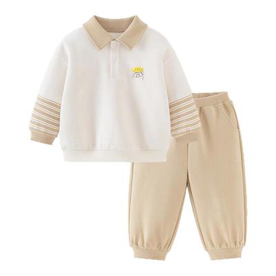 迷你巴拉男女童春卫衣卫裤套装