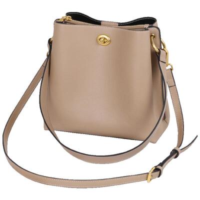 真皮水桶包女士大容量单肩斜挎包