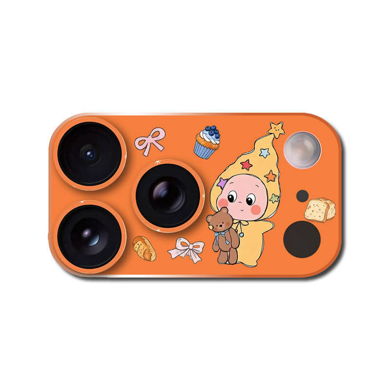 适用苹果18promax金属镜头膜iPhone17Promax摄像头保护膜18pro铠甲一体全包17pro卡通AR增透磨砂防指纹防刮摔