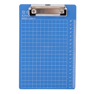 A6小号板夹a4文件夹板书写垫板夹蓝色加厚硬板夹A5票据写字板包邮