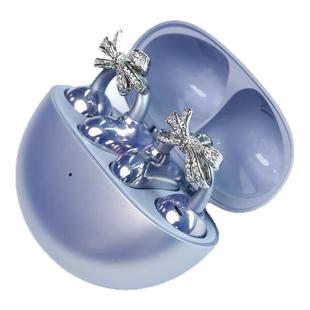 2025新款满钻蝴蝶结适用华为freeclip耳夹式耳机钻扣男女小众轻奢高级感简约FreeClip耳机夹扣配件装饰饰品