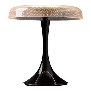 台湾艾舍人简约现代LED书房台灯创意学生护眼卧室床头典藏雾金砂