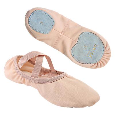 swiga微弹力棉舞蹈鞋女