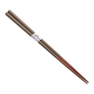 onlycook日式尖头筷子铁木餐具一人一筷防滑家庭专人专用分筷彩色