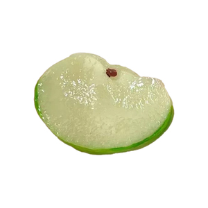 仿真青苹果片发夹侧边夹前额刘海夹女2025新款可爱发卡鸭嘴夹头饰