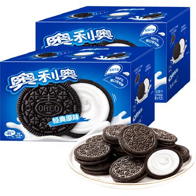 奥利奥夹心饼干经典原味582g*2