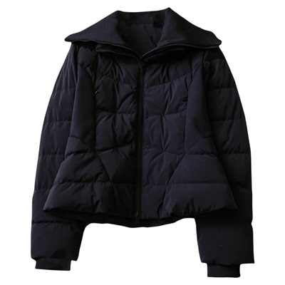 修身小蛮腰保暖外套长袖羽绒服女