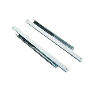 汇泰龙轨道推拉隐藏式阻尼托底导轨三节全拉出缓冲滑轨重型轨道