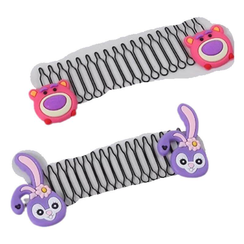 女童后脑勺碎发整理神器卡通碎发隐形发梳好用的拉拉夹前额碎发夹