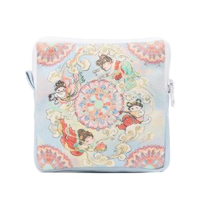 彩衣堂国风敦煌可爱零钱包